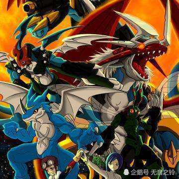 恐蜂兽是联展进化突然变异产生的数码兽,比机甲龙兽