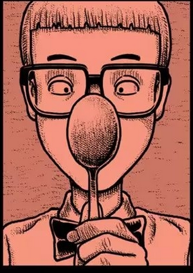 惊悚漫画:男孩的魔术没成功,下一位男孩拿起时却变弯了,原来是魔术有