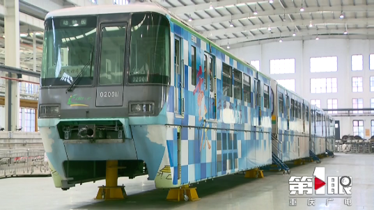 重庆跨座式单轨从炫酷的外形到前沿的技术国产化率达95