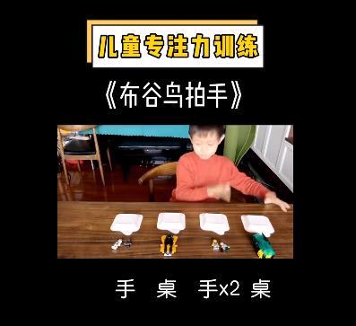 布谷鸟拍手提高孩子的专注力
