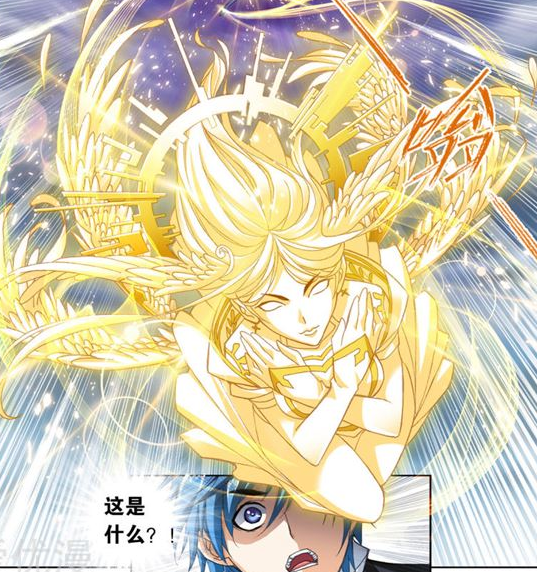 在十二翼神圣天使状态下的叶骨衣,拥有着无限接近于极限斗罗的力量.