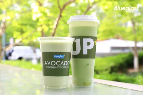 blueglassyogurt首创活力羽衣甘蓝牛油果酸奶