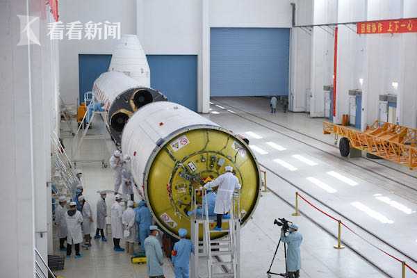 上海制造金牌火箭长二丁一箭三星发射成功