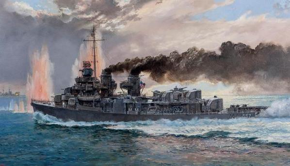 而当时菲律宾沿岸的海军编队是"塔菲三号".