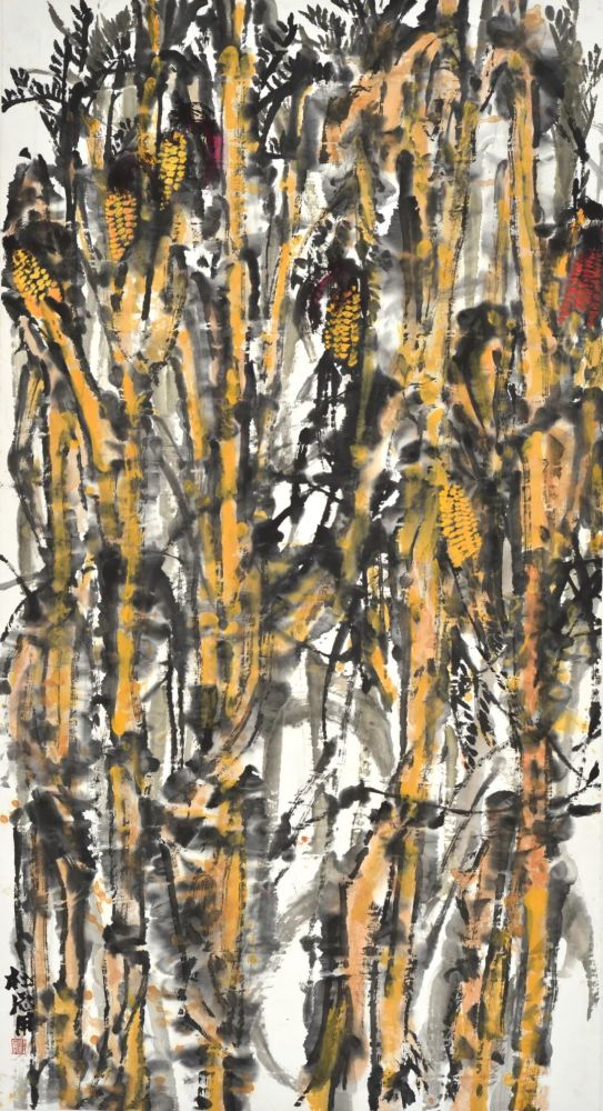 杜宁寻汉唐之风追金声玉振的大写意