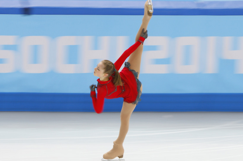 利普尼茨卡娅有一个非常标志性的动作,那就是她的贝尔曼旋转,由于身体