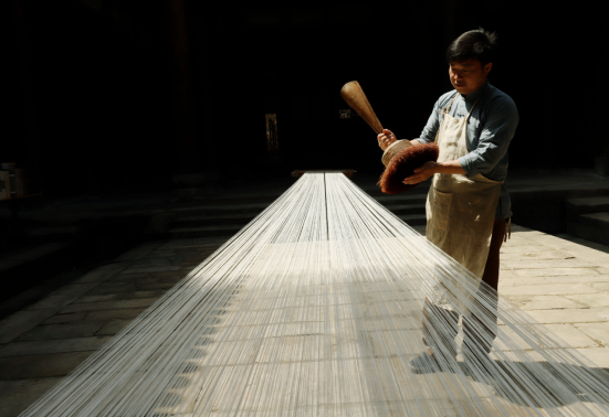 国家级非物质文化遗产万载夏布的织造技艺