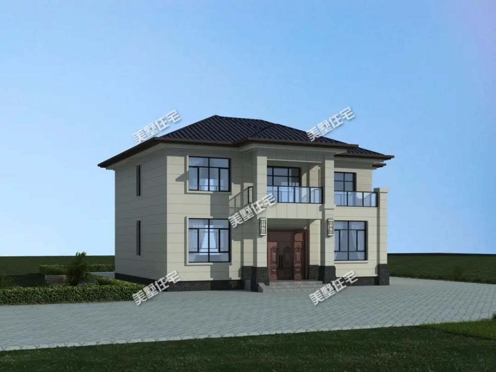 简约二层别墅7室带堂屋住得舒服家庭也幸福