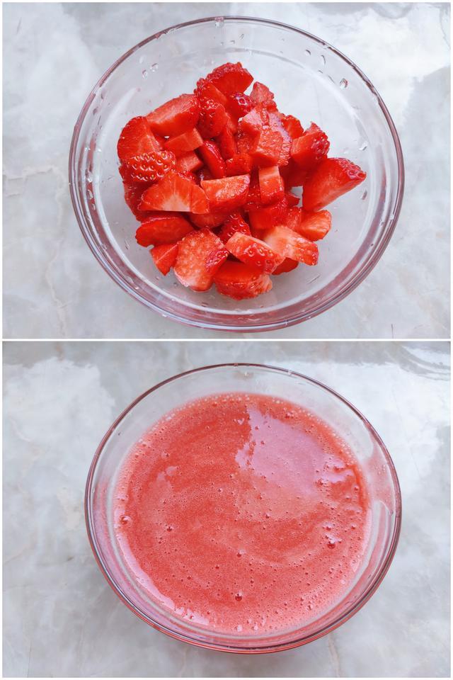 四种材料,十分钟,三种口味的草莓果冻做起来,清凉解暑又美味