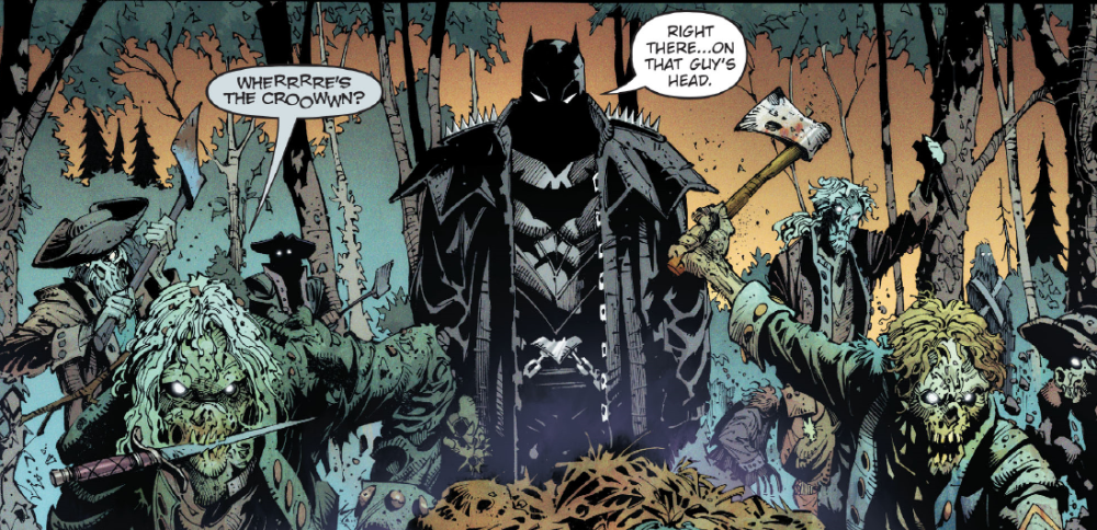 而蝙蝠侠也不慌,因为他已经准备了崛起反击的秘密武器,它就是黑死帝的