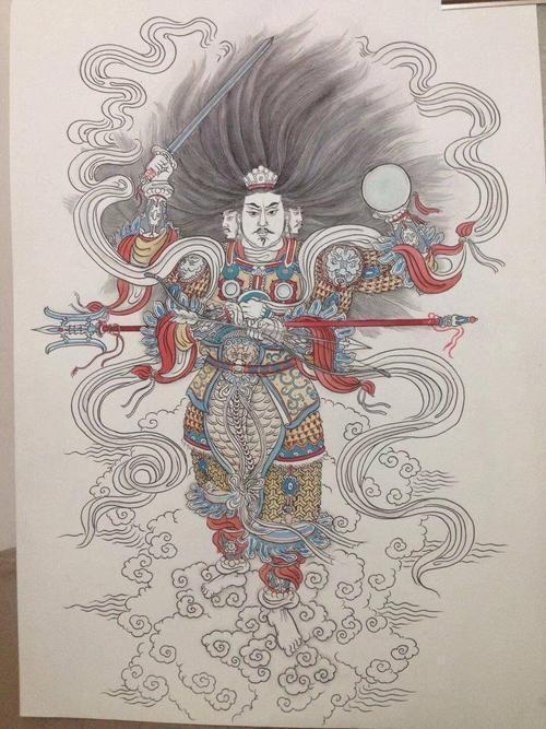 孙悟空大闹天宫的时候就被真武大帝门下的王灵官挡在通明殿外.