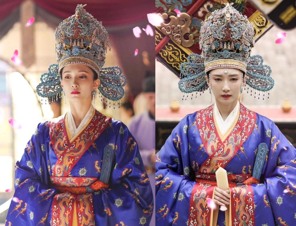 同样是"女朝服",曹丹姝的尊贵,明兰的讲究,"她"的朴素!_腾讯新闻