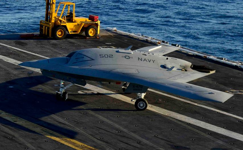 科幻无人机x47b有何作用?智能化惊人,在未来战争中起重要作用!_腾讯新