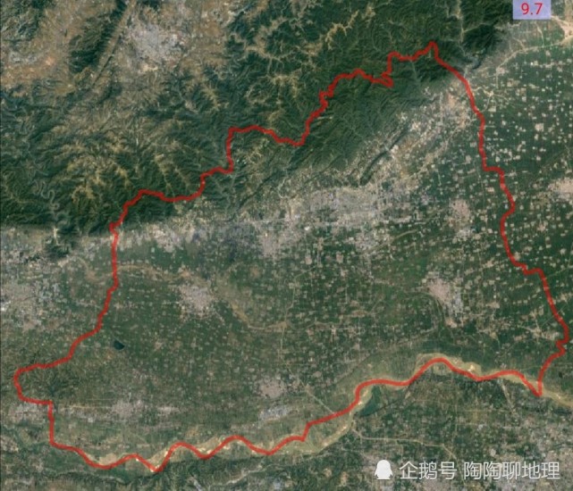 河南省焦作市建成区排名,山阳区最大,马村区最小,了解一下?