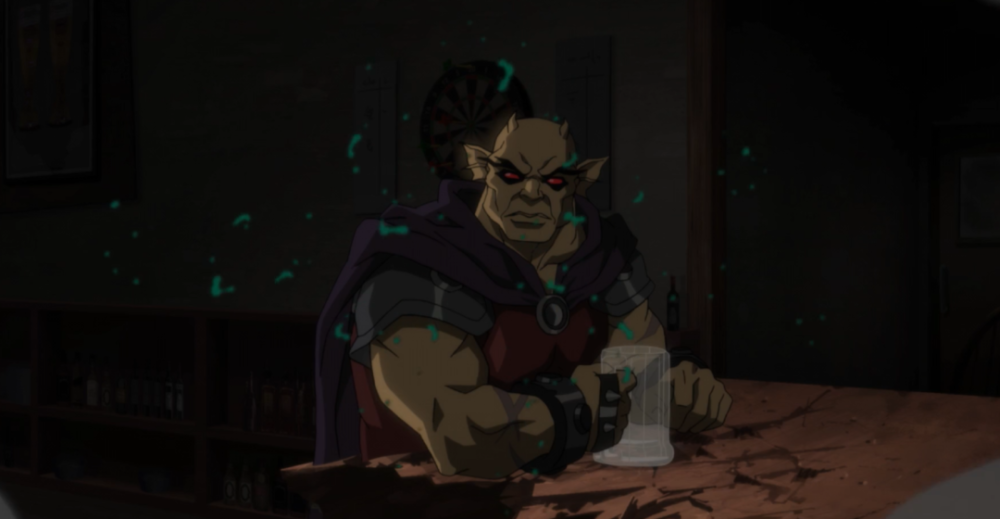 这位借酒消愁的兄弟,就是恶魔本魔,有地狱身份证那种.