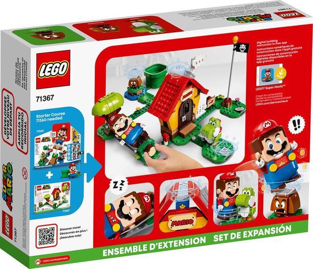 年龄:6 零件:205lego 71367 mario's house yoshi(expansion set)