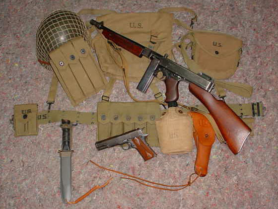 生怕你打不完,二战美军单兵作战得带多少弹药?