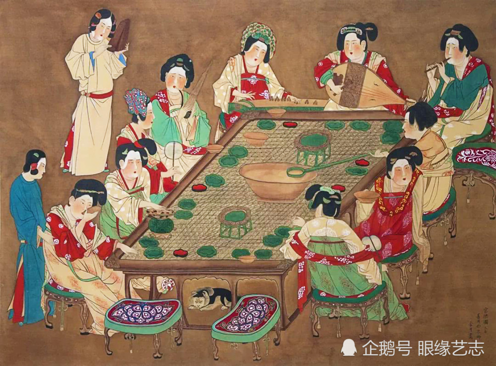 看看古人如何行酒令：昨天的酒筹酒令，今日的大唐国宝_腾讯新闻