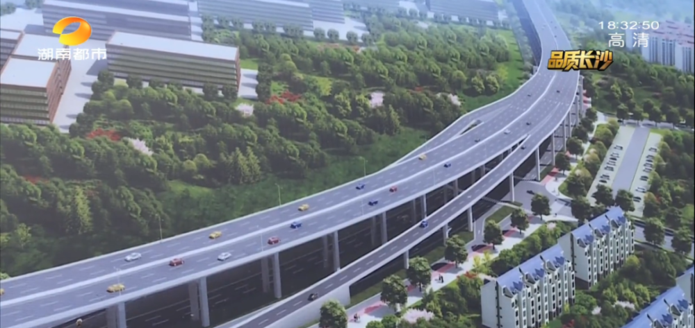 长沙万家丽快速化北延线最新进展