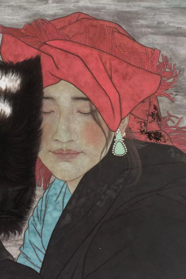 孙震生迷人的工笔