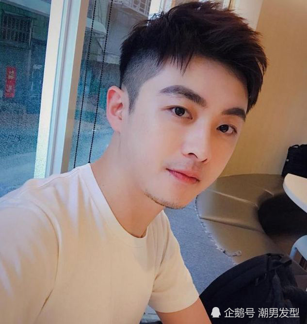 00后的你理发只会两边铲短20款时尚男生发型参考