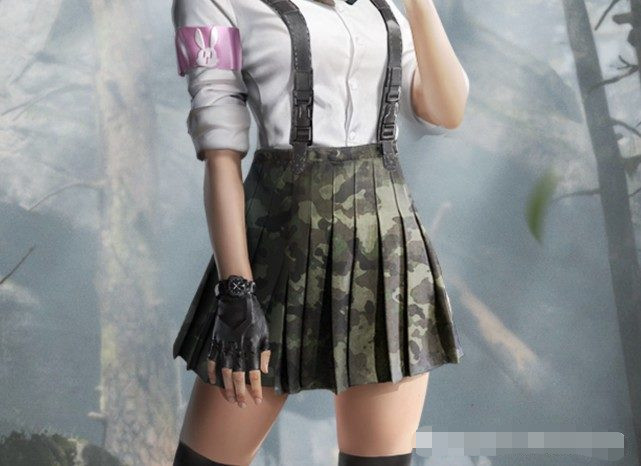 吃鸡最好看的6条裙子男生都喜欢女生穿这个高玩妹子都选它