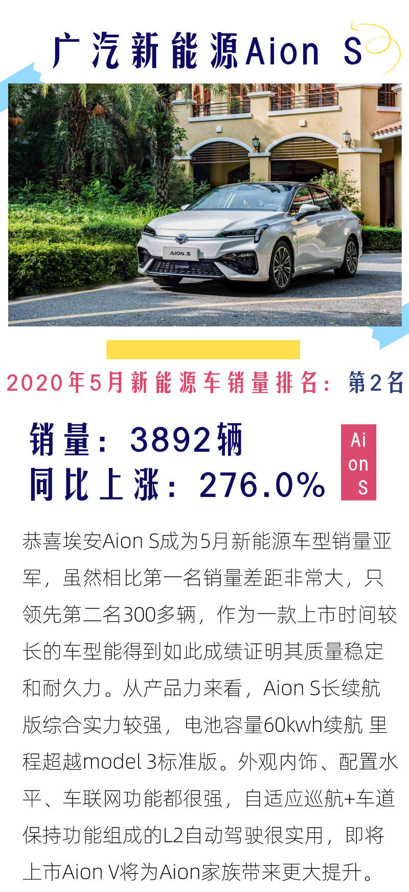 Model 3销量破万 超过第234名总和 3分钟速览5月新能源车销量Top10