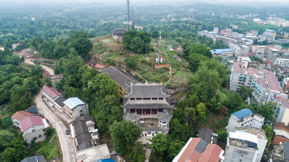 四川安岳文旅普查发现大成山观景点传闻来历与孔子有关