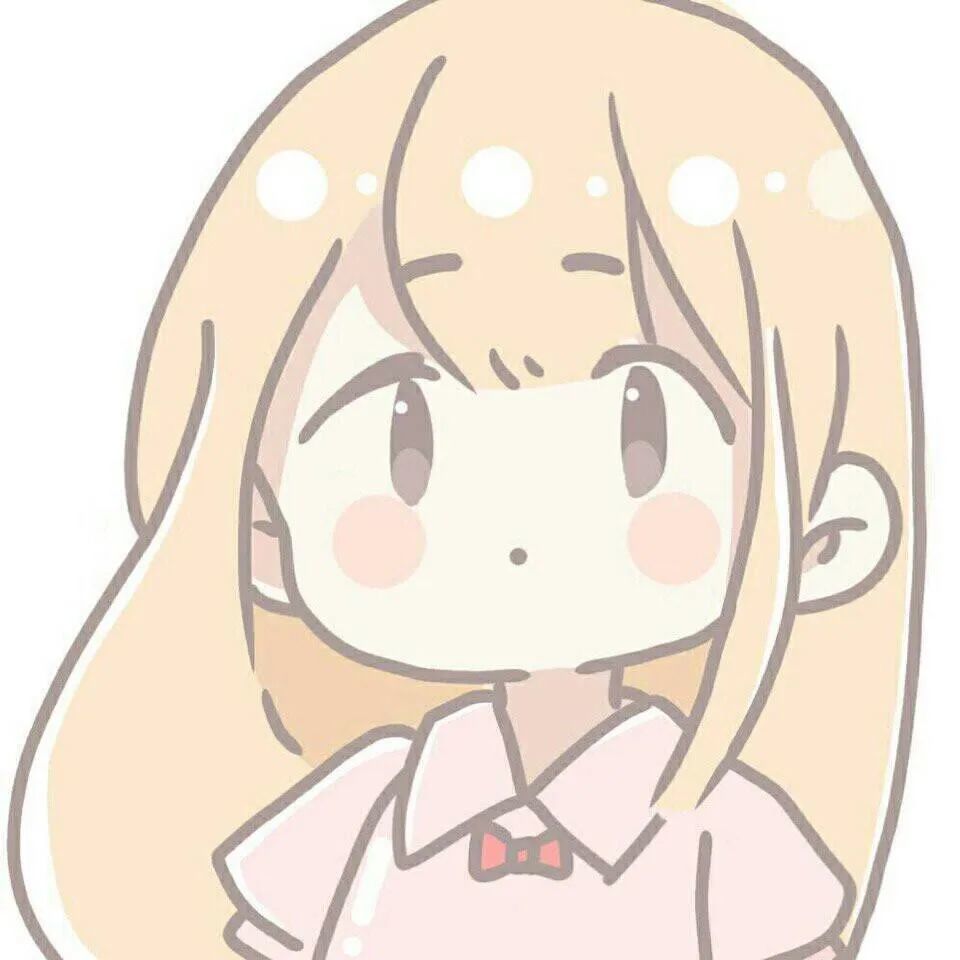 敲可爱的动漫女生头像