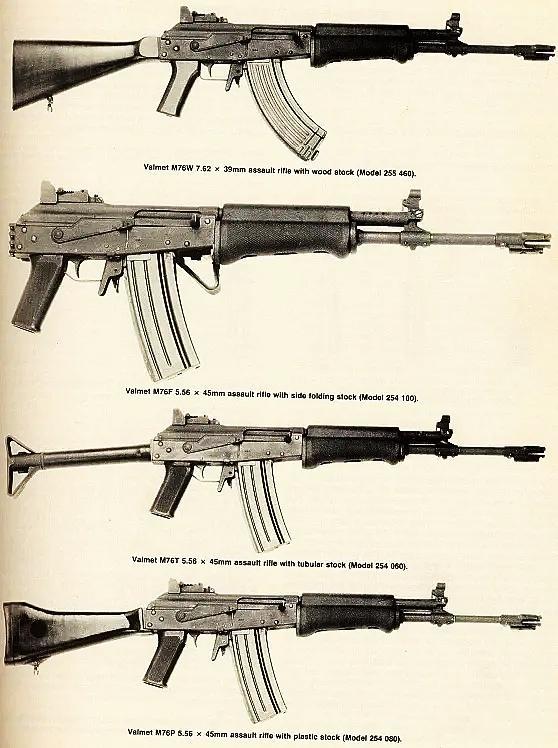 一代名枪ak47的芬兰魔改版威力怎么样不知道反正现在还在用