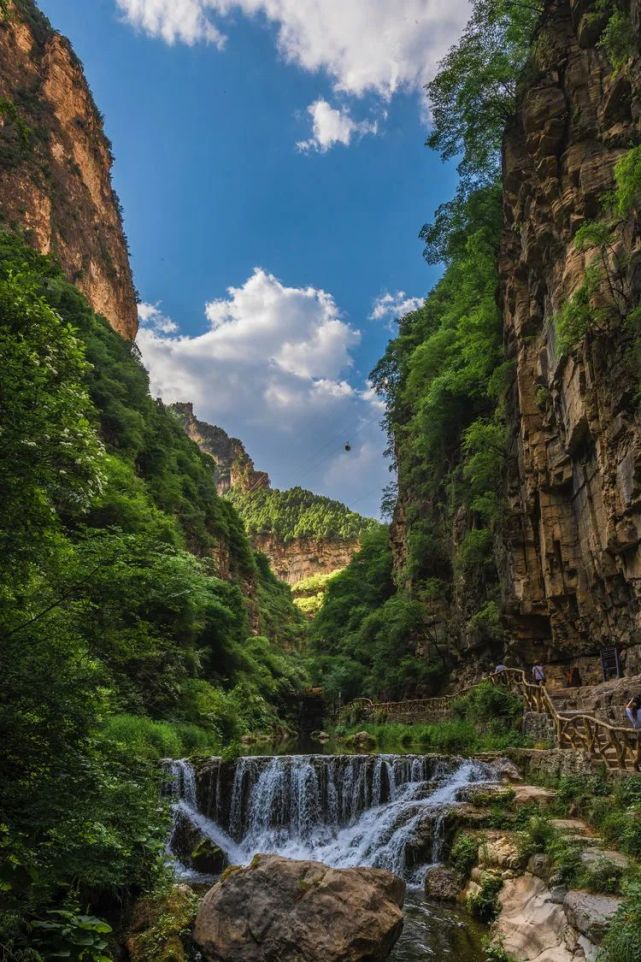 山西长治太行山大峡谷