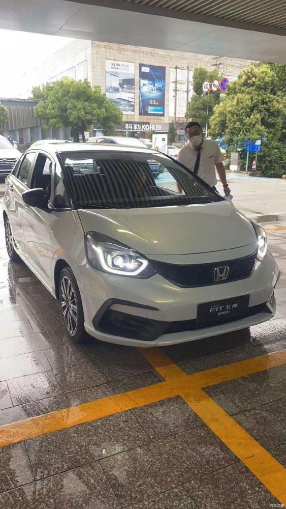 全新一代本田飞度国内实车亮相.