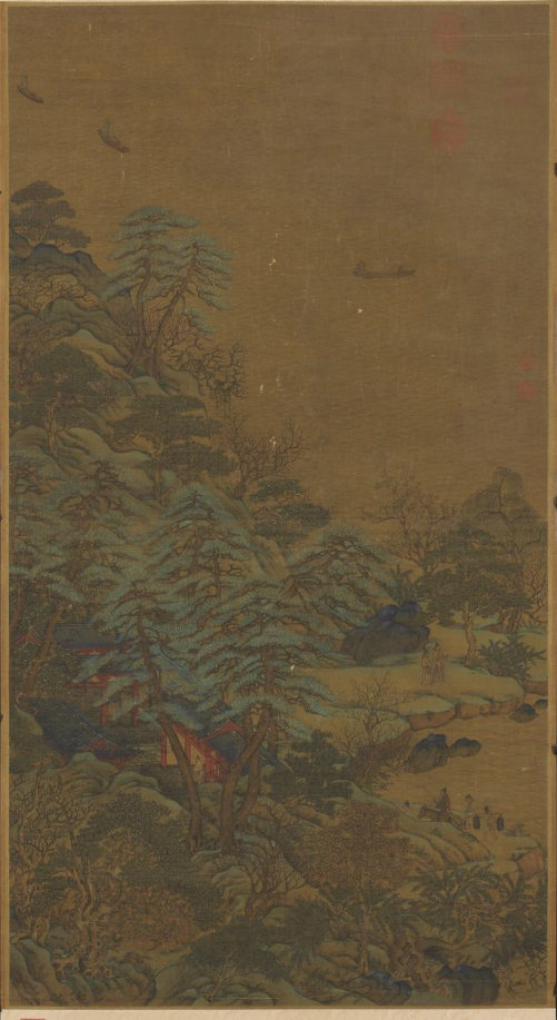 画坛父子盛唐大家李思训李昭道作品精选