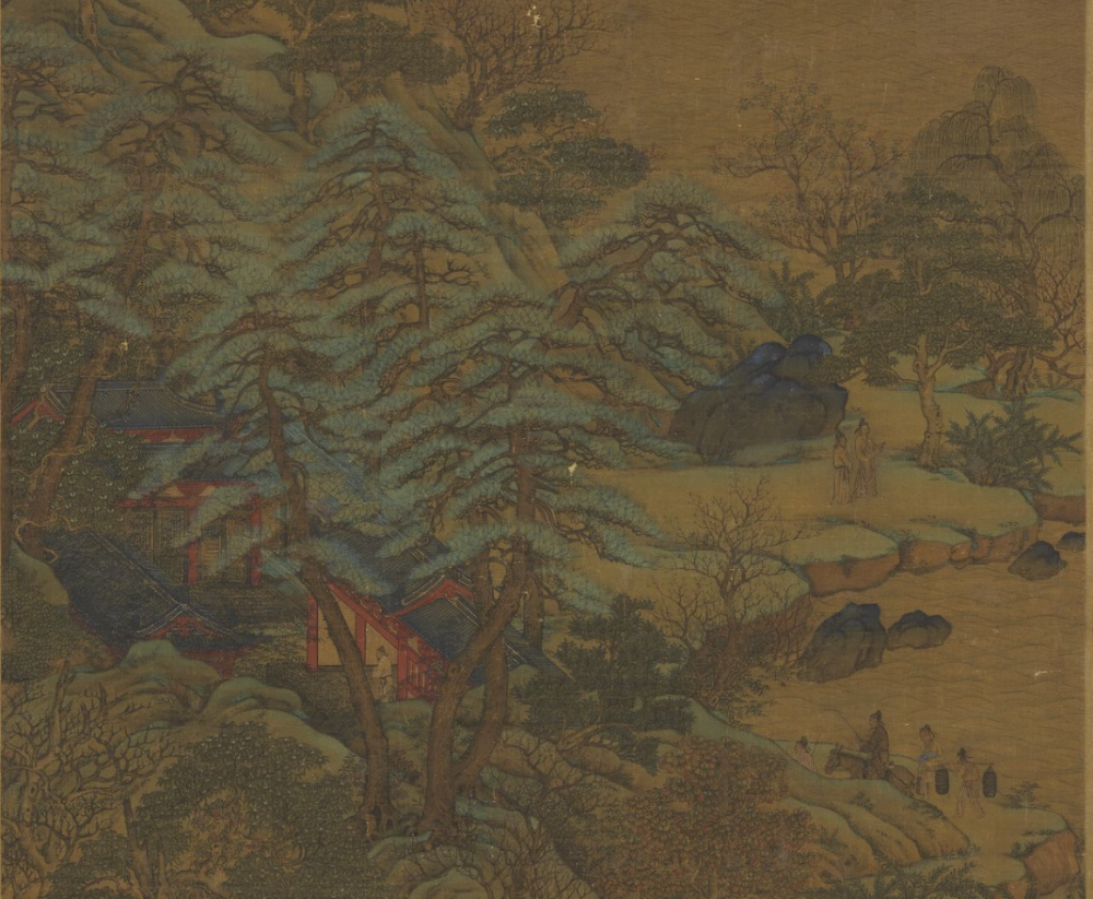 画坛父子盛唐大家李思训李昭道作品精选