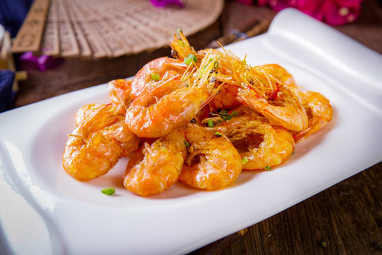 人气爆棚虾盐焗虾