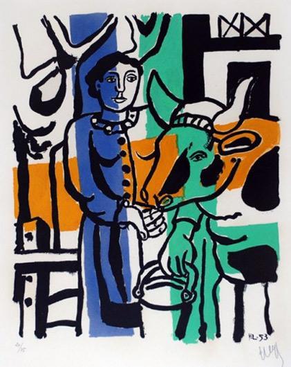 现代艺术家费尔南·莱热:在艺术的世界里遨游_腾讯新闻