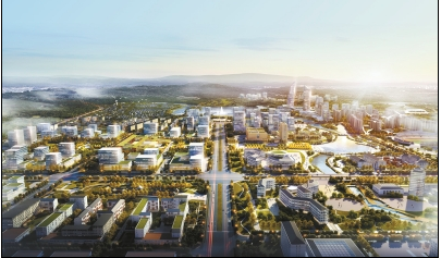 丹河新城康养中心规划图片