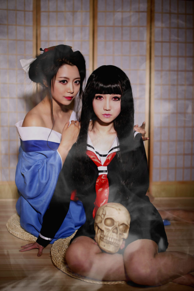 地狱少女 骨女cosplay