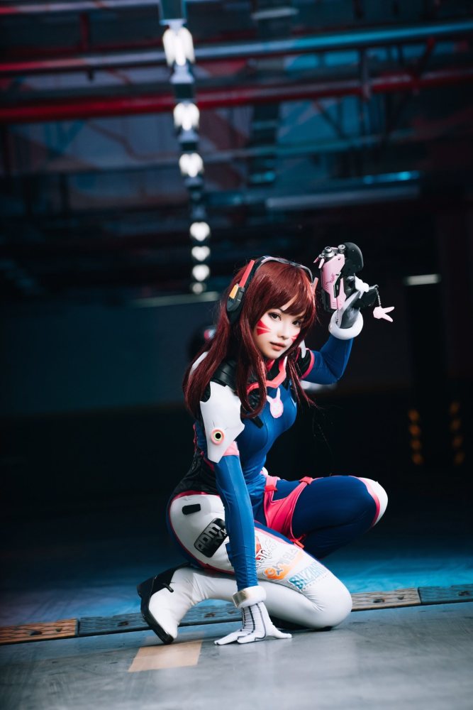 守望先锋d.va cosplay