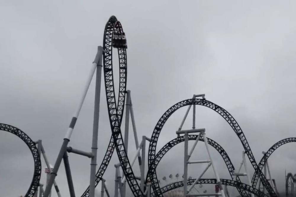 世界"最危险"过山车,长度仅有8米,玩过的人不敢尝试第二次!