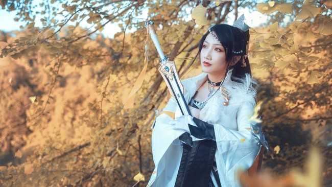 剑侠情缘3 藏剑破虏二小姐cosplay正片