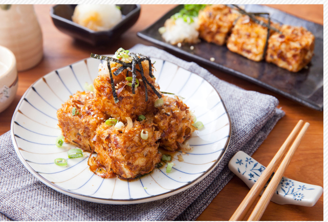 外酥里嫩的炸豆腐不仅仅是日本的美食中国制作的口感更佳