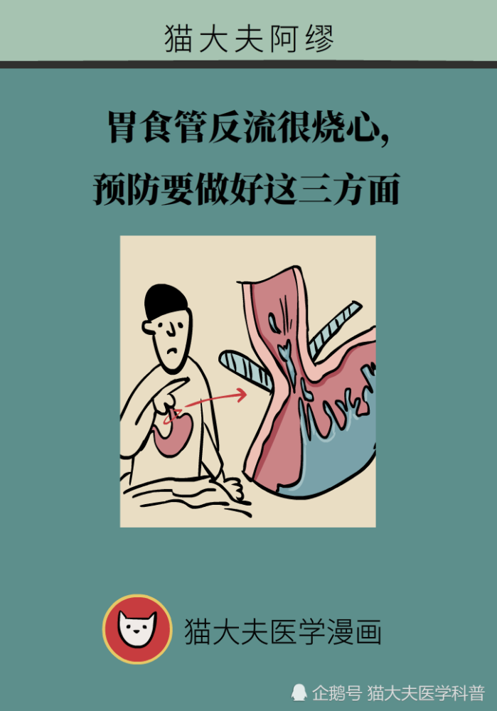 胃食管反流|胃食管反流很烧心，预防要做好这三方面