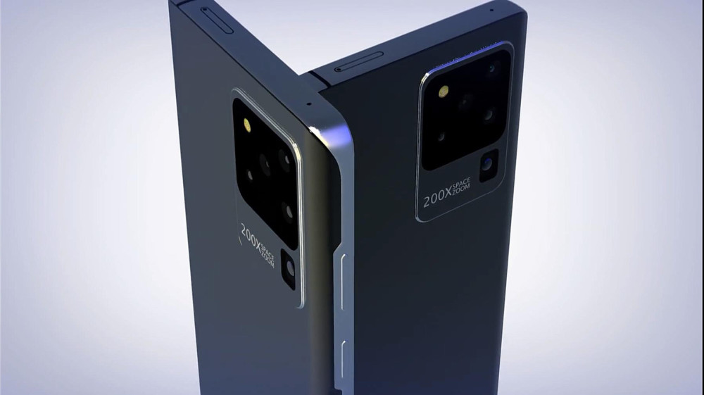 华为p50pro概念图首款华为屏下镜头手机最高支持200倍数码变焦