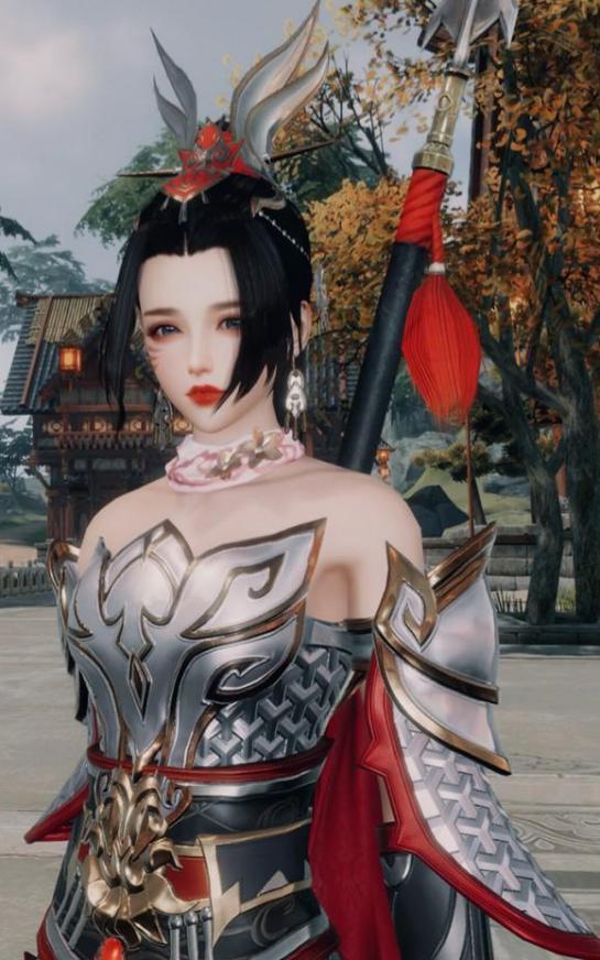 南皇军娘除了颜值高,剑网3外观的另一大特色是:价格低,升值空间大.