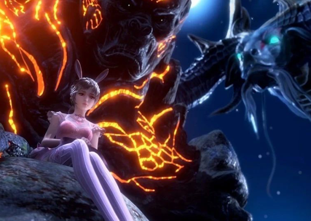 斗罗大陆小舞回归森林天青牛蟒和泰坦巨猿严防死守寸步不离