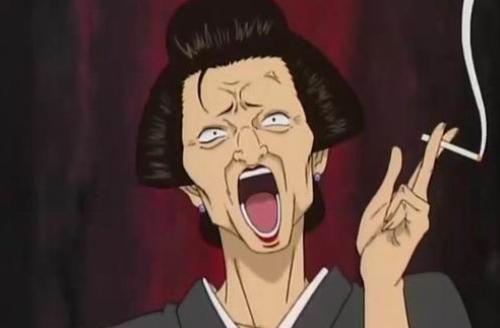 这些动漫中凶巴巴的"老太婆",原来年轻的时候这么美|登势婆婆|月咏