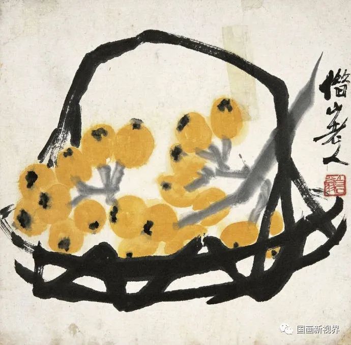 齐白石|一果一篮一世界！