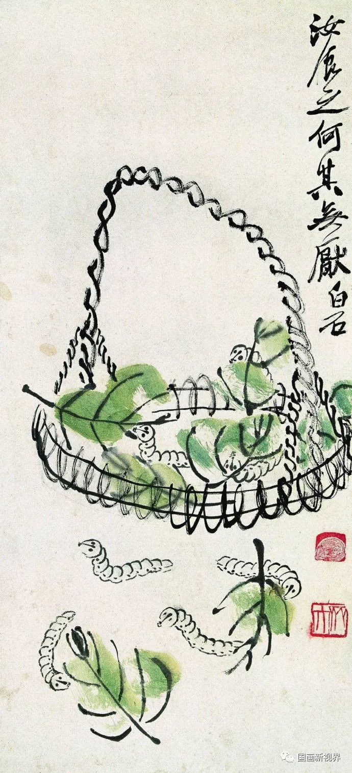 齐白石|一果一篮一世界！