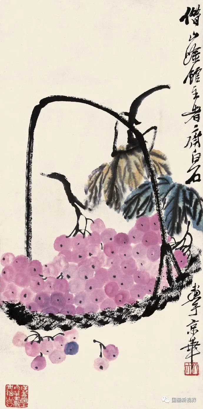 齐白石|一果一篮一世界！